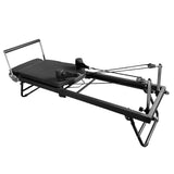 Multi-purpose Foldable Steel Frame Pilates Reformer Pilates Tables-Black