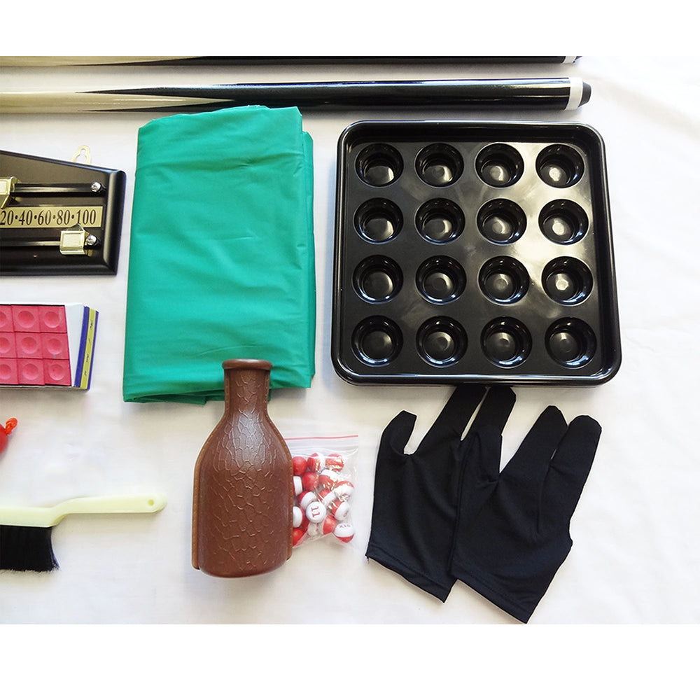 Billiards Snooker Pool Table Full Accessories Kit Package