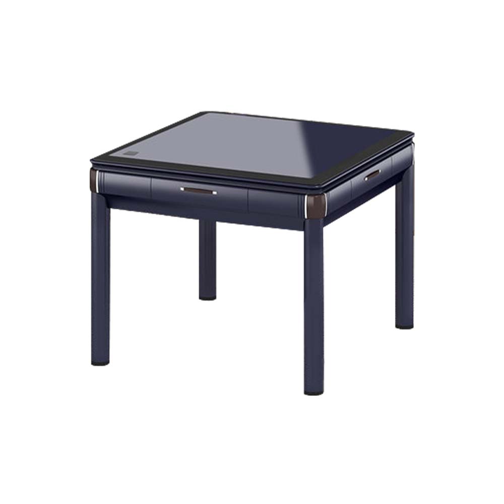 HEXJON Mute Dining Table PG/ Automatic Mahjong Table with Cover, Cup Holders, Ashtrays, Storage Boxes, and USB Charging