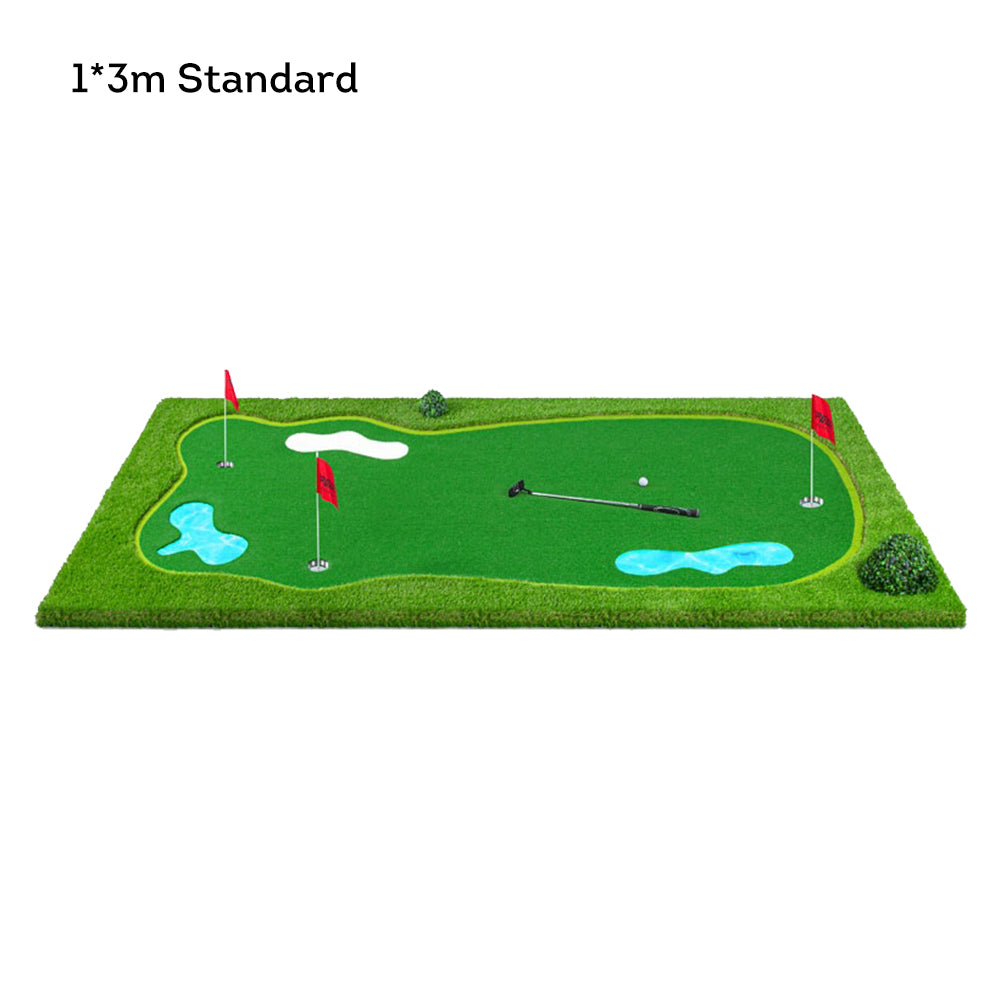 Practice Golf Putting Green Indoor/Outdoor - Green