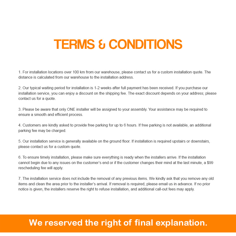 Installation Service For Slate Pool Table - M