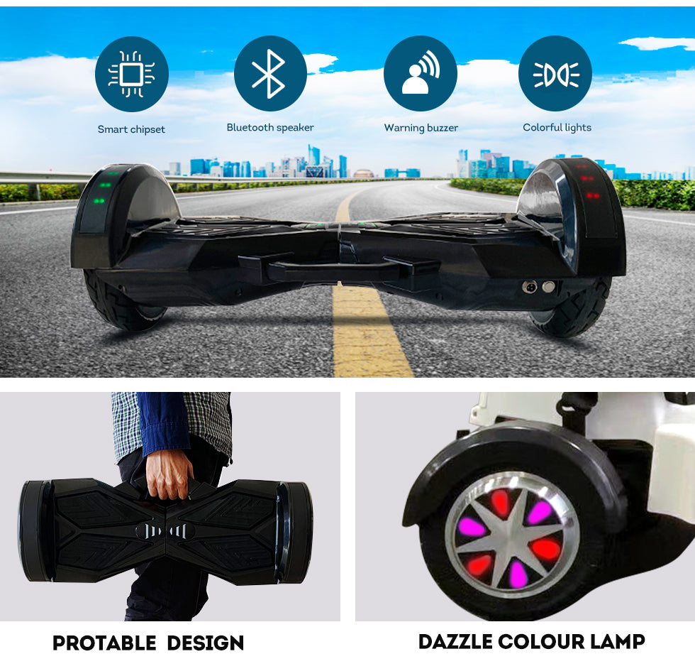 GLIDER 36V4A Electric Go Kart For Kids' Hoverboard Adjustable Frame