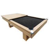 7FT 3-IN-1 Simple Modern Pool Table/Billards Table/Pingpong Table/Dining Table With Free Accessories