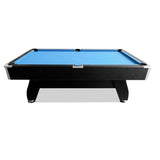 7FT MDF Pool Snooker Billiard Table With Accessories Pack, Black Frame