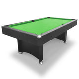 7FT Modern Design Pool Table Snooker Billiard Table Black Frame With Free Accessories