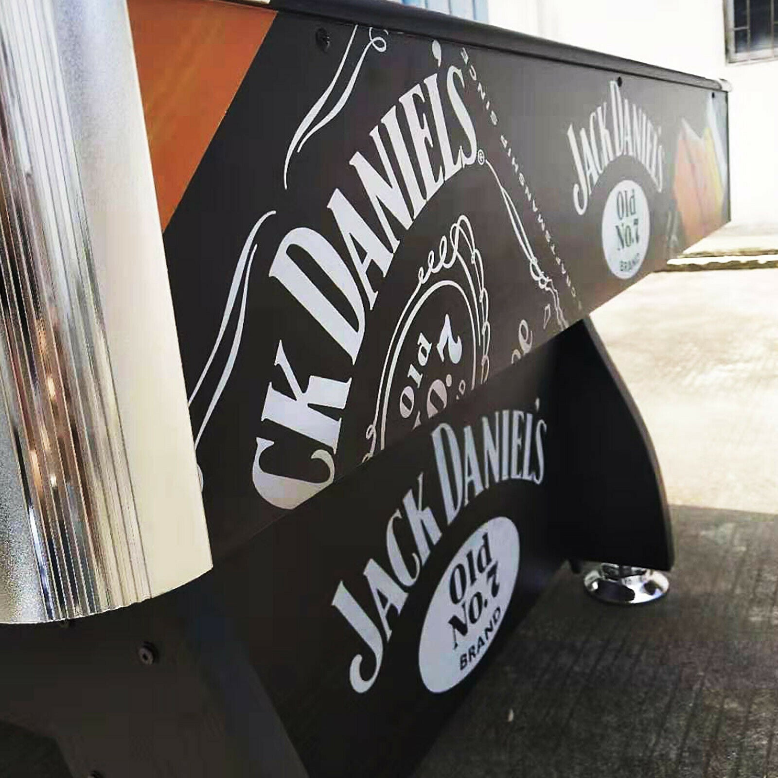 CUETIQ JD LOGO 7FT MDF Pool Snooker Billiards Table Free Accessory