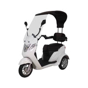 ROLLUX ST02 500W 60V 20Ah Lead-Acid Battery Mobility Scooter Hydraulic Suspension Front Disc Rear Drum Brake - White
