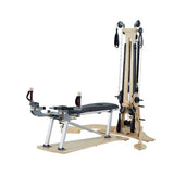 MN020 White Maple Pulley Tower Pilates Machine Home Gym Train Equipment Machine - Wood