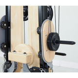 MN020 White Maple Pulley Tower Pilates Machine Home Gym Train Equipment Machine - Wood