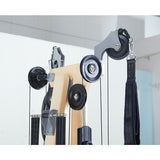 MN020 White Maple Pulley Tower Pilates Machine Home Gym Train Equipment Machine - Wood