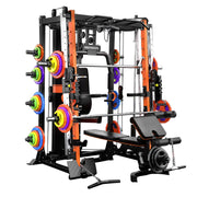 MERIDIAN Q8 Multi-functional Squat Rack Pull-Up Bar Weight Train Equipment Home Gym Smith Machine