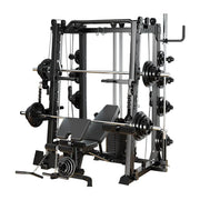 MERIDIAN X6 Multi-function Power Rack Squat Cage Weight Train Equipment Home Gym Smith Machine