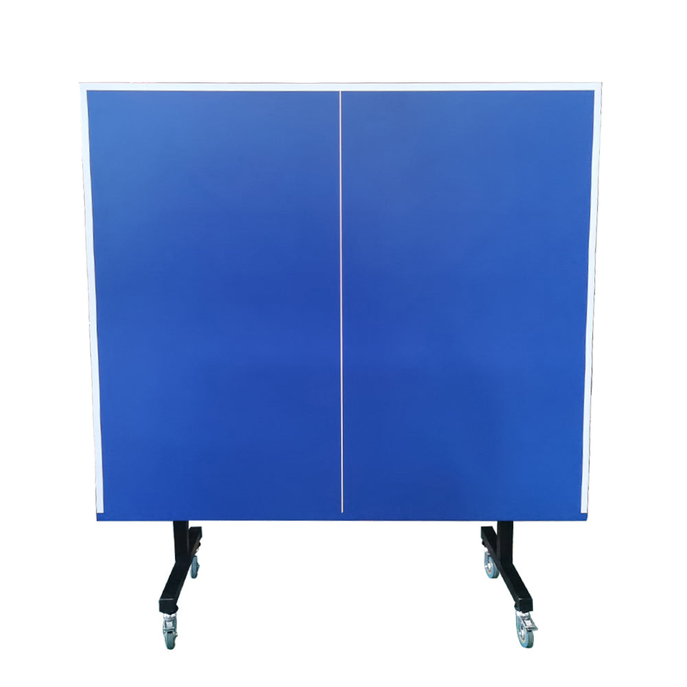 SUNNET Triumph 188 15mm Outdoor Waterproof Blue Foldable Solo Play Table Tennis Pingpong Table-Bats Balls Net