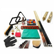 RB Premium Snooker Pool Billiard Accessories Kit - Professional Ash Cues Scoreboard
