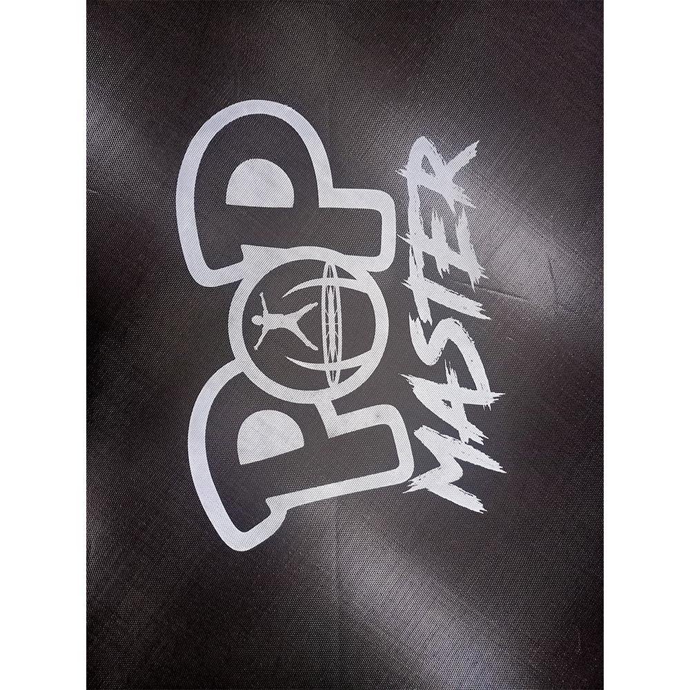 POP MASTER 6/8/10/12/14/16FT Curved Trampoline With PE Sunshade Cover