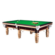 JOY Q8 9FT Chinese Luxury Slate Table Pool Table Gold Frame