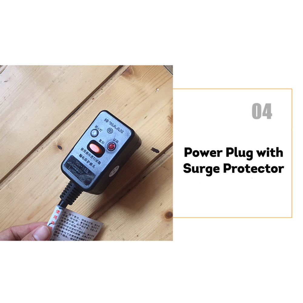 LUXORA YUF001 Heater 1 Person Sauna Infrared Sauna Home SPA W/ LED Square Lamp - Oak