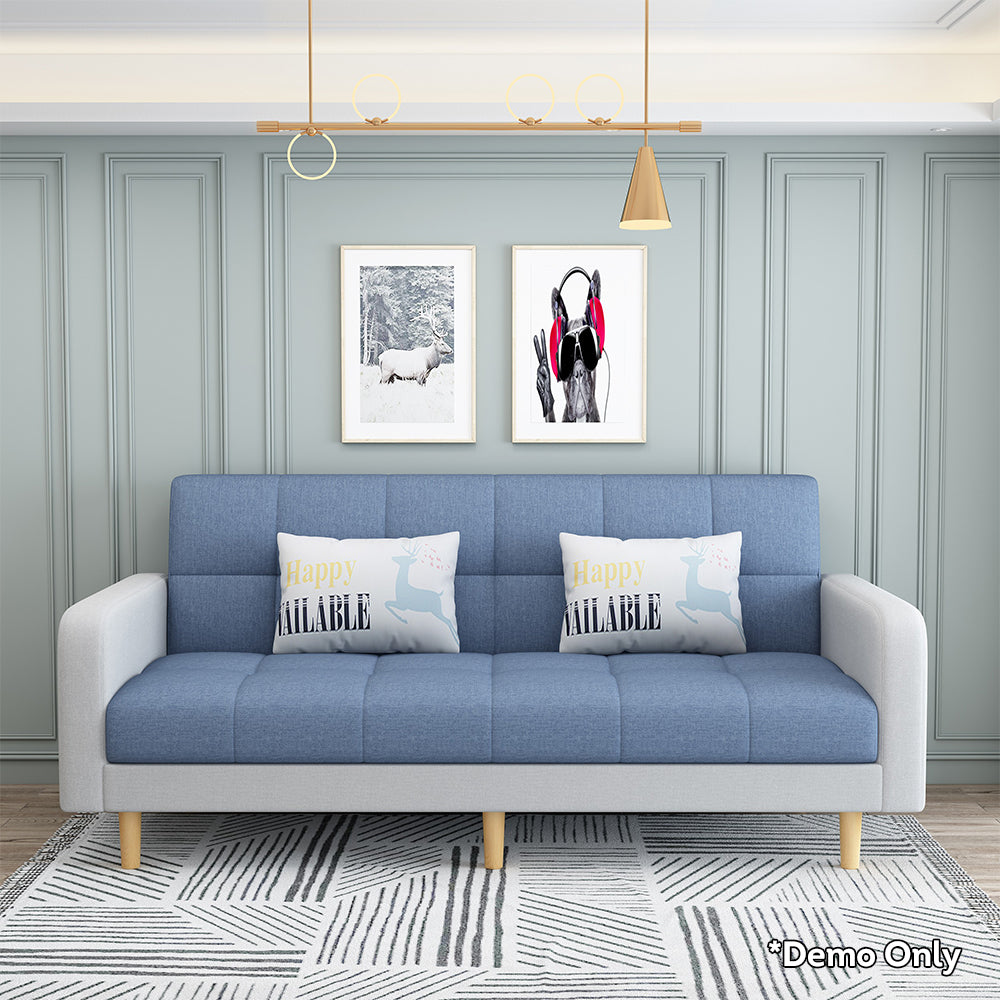 LIVARA 170cm/ 200cm Multifunctional Sofa Bed Solid Wood Frame