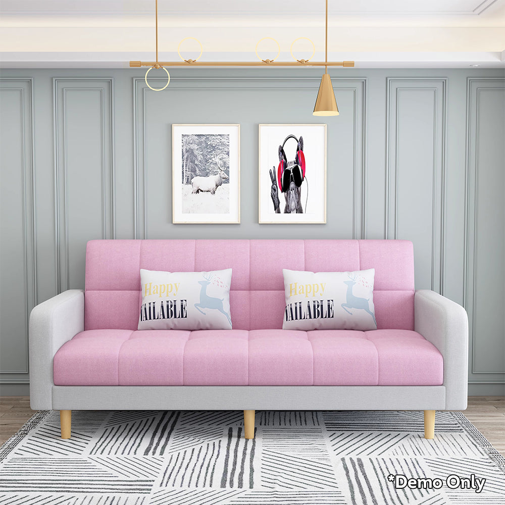 LIVARA 170cm/ 200cm Multifunctional Sofa Bed Solid Wood Frame