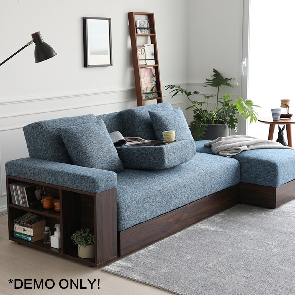 LIVARA 207CM Multi-functional Sofa Bed w/ Storage Space