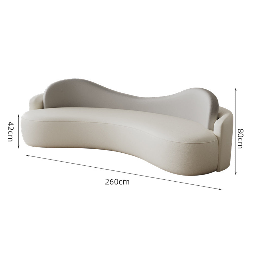 LIVARA 0.7m/1.7m/2m/2.6m Length Sofa/Chair With Solid Wood Frame