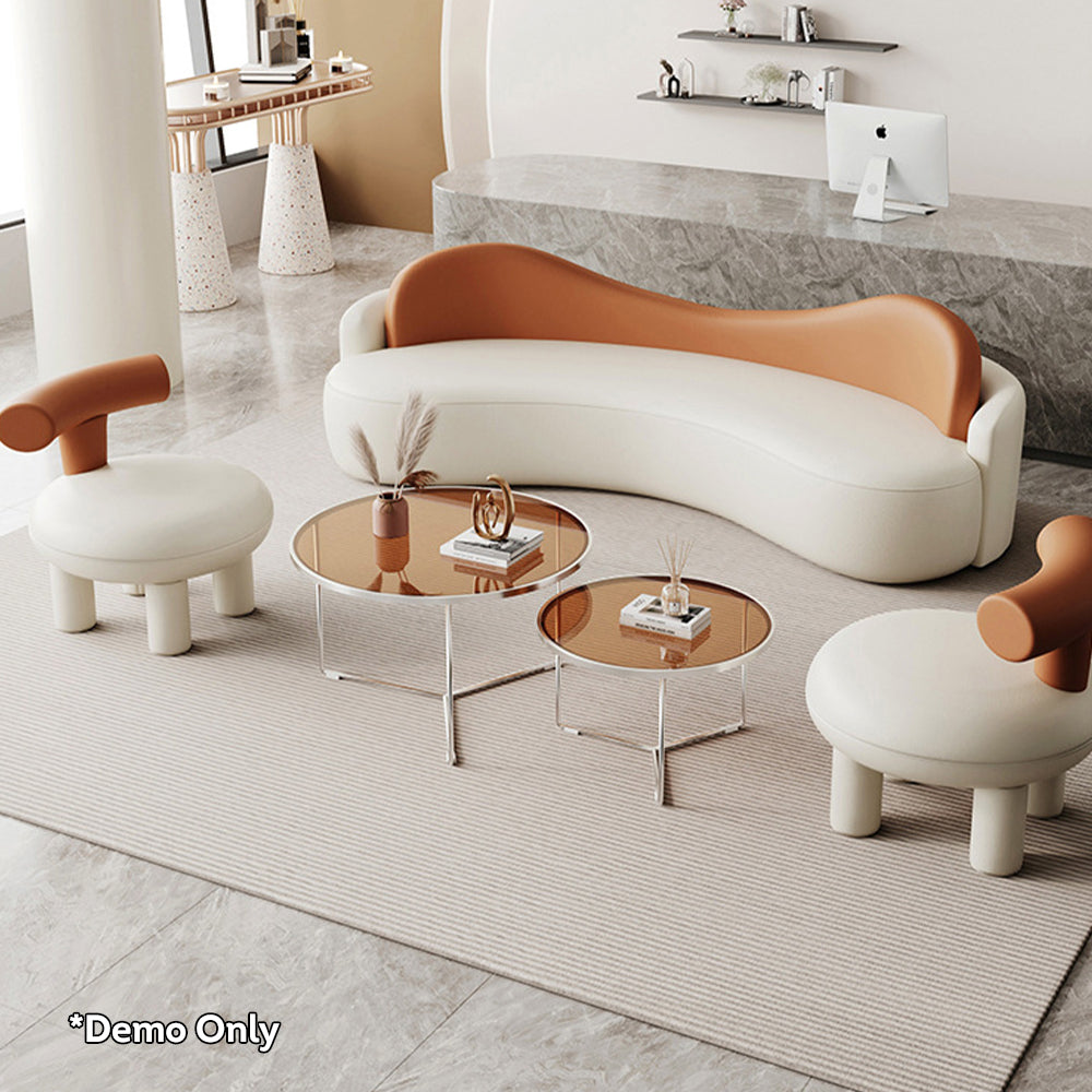 LIVARA 0.7m/1.7m/2m/2.6m Length Sofa/Chair With Solid Wood Frame