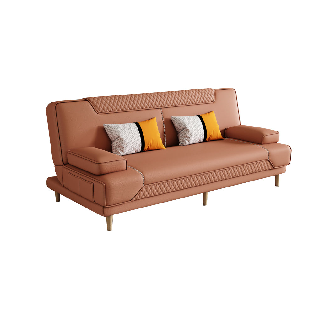LIVARA 150/ 180/ 200cm Multifunctional Sofa Bed Solid Wood Legs