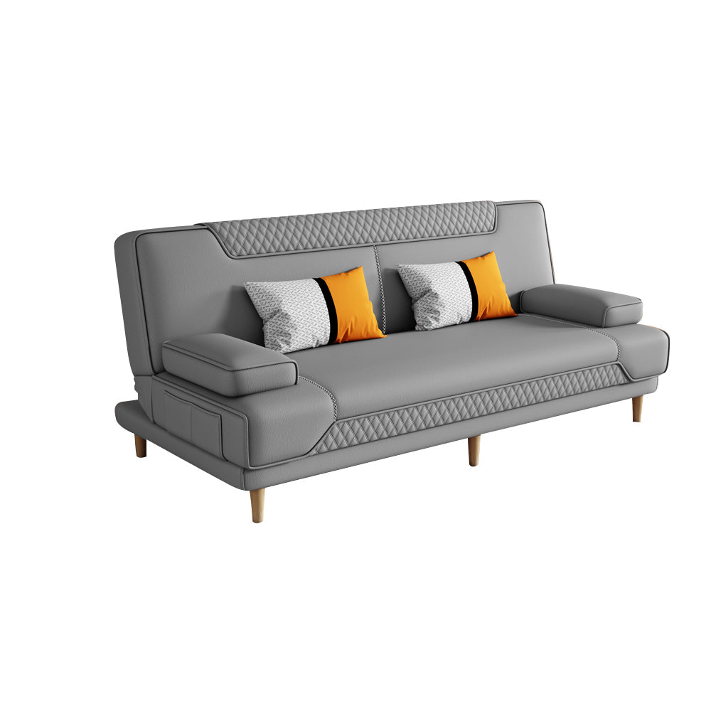 LIVARA 150/ 180/ 200cm Multifunctional Sofa Bed Solid Wood Legs