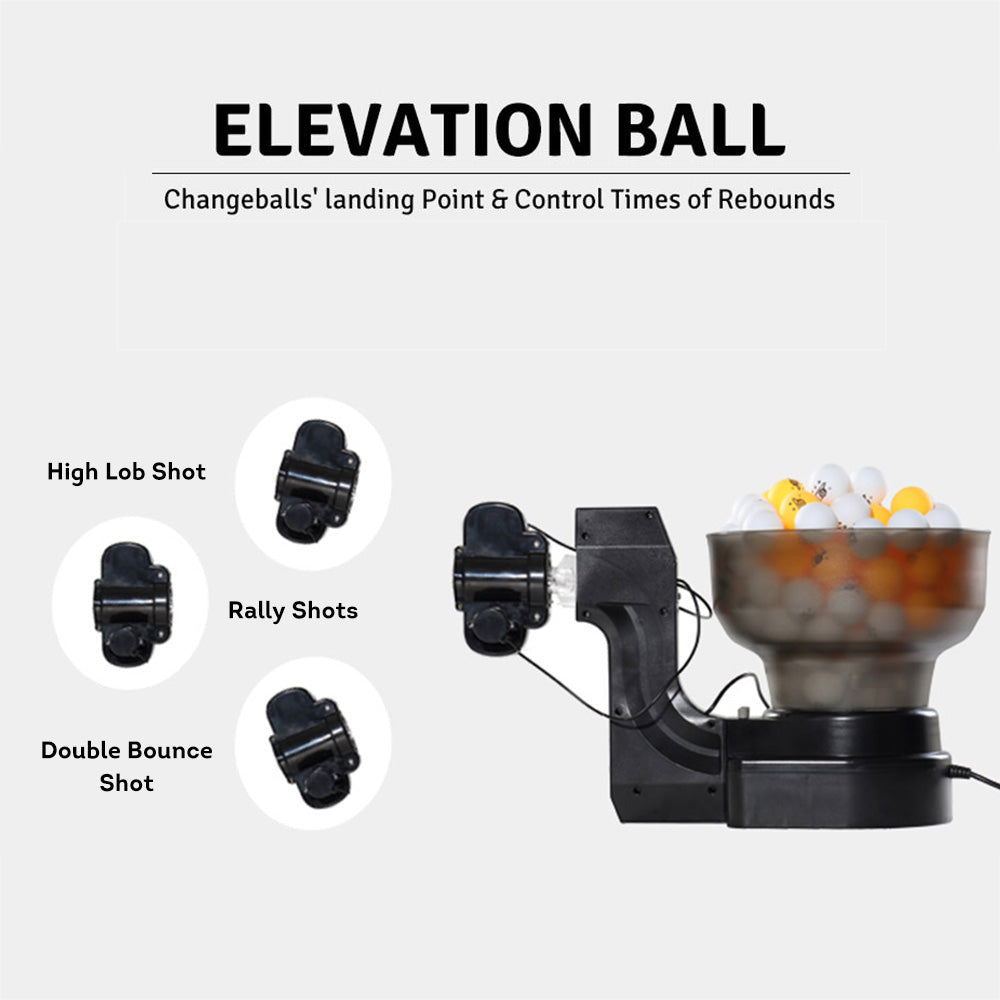 HUIPANG HP-07 Table Tennis Robot Trainer Ping Pong Spin Ball Training Machine