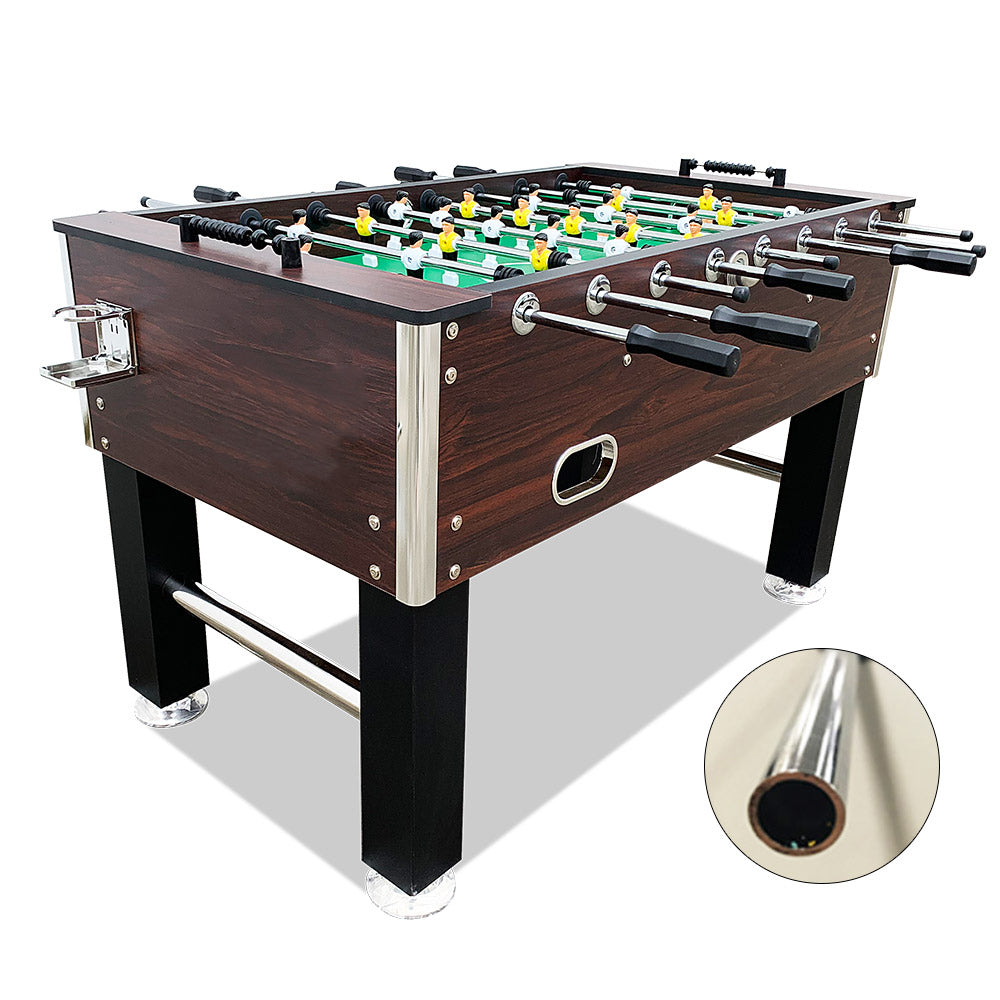 KICKSY HLOW 5FT Foosball Soccer Table with Hollow Steel Rods