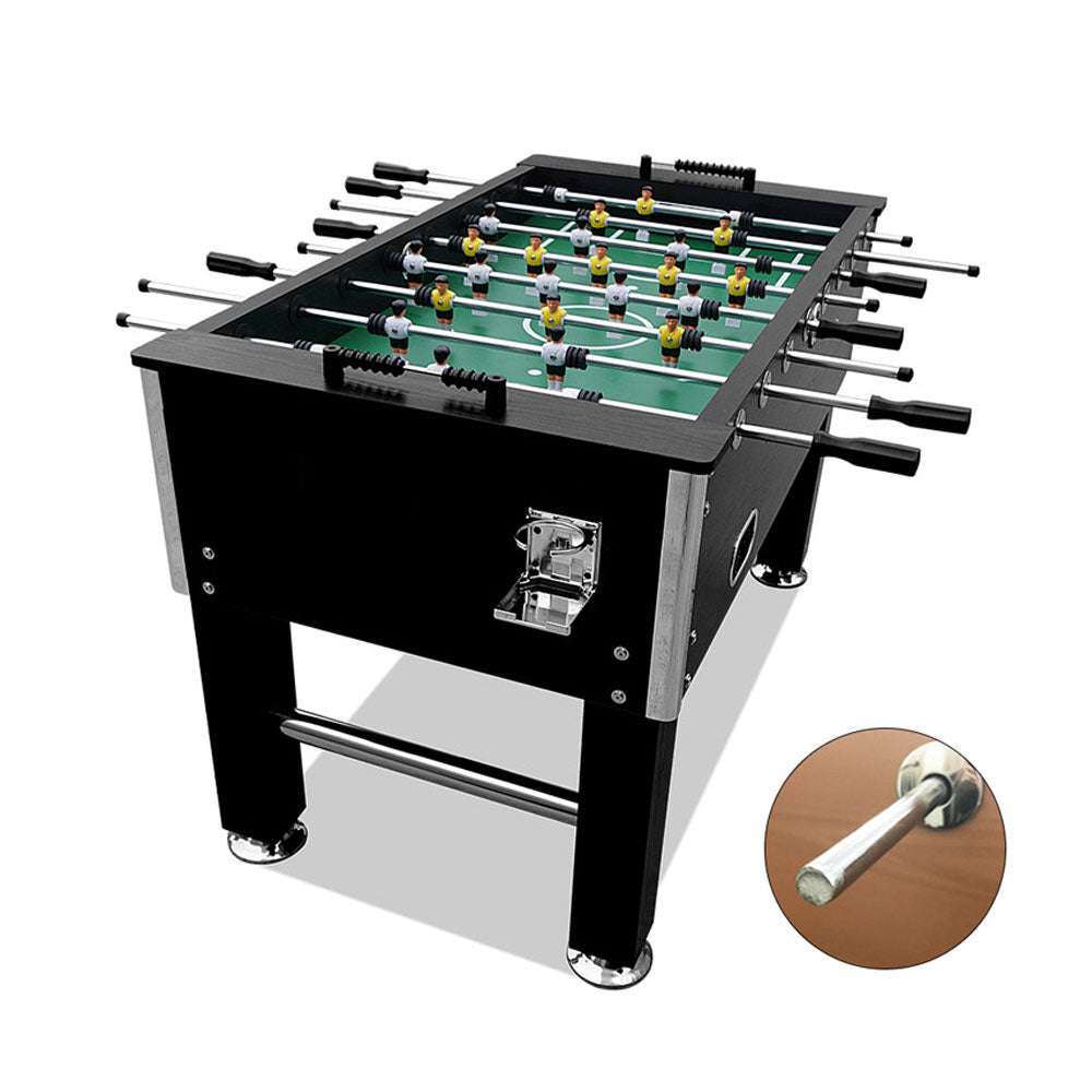 KICKSY 5FT Foosball Soccer Table with Solid Steel Rods