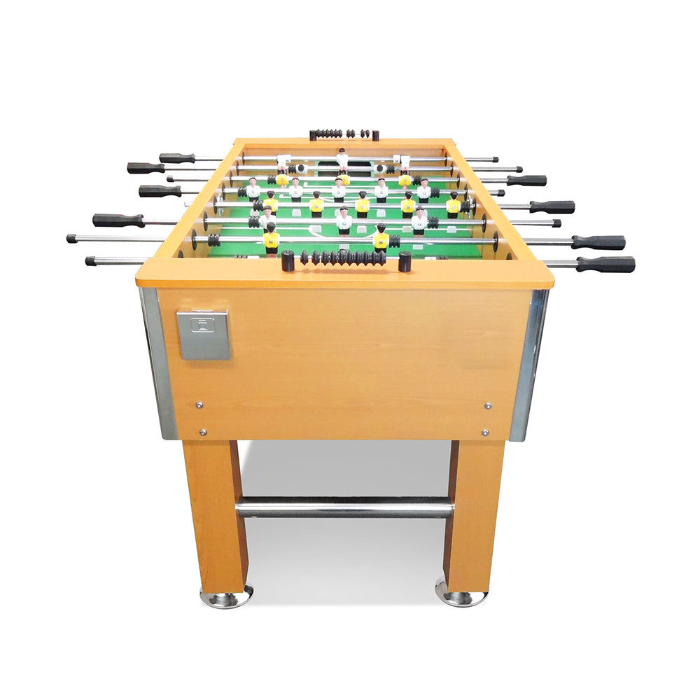 KICKSY 5FT Foosball Soccer Table with Solid Steel Rods