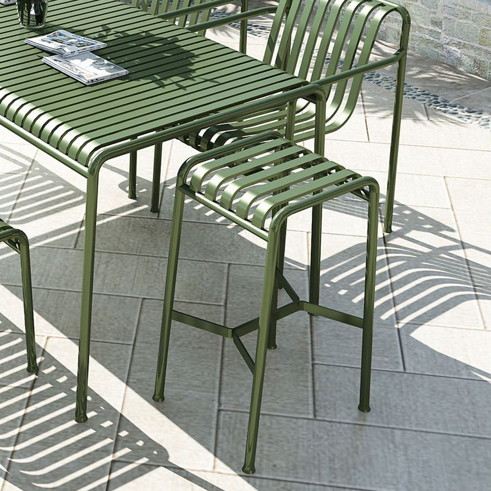 SOLARA Outdoor Iron Table/Bench/Chair/Sofa/Bar Stool - Green