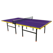 DOUBLE FISH 518E 15mm Black&Blue Pro Indoor Table Tennis/Ping Pong Table - Bats Ball Net ITTF Approve