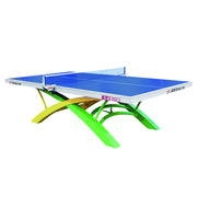 DOUBLE FISH Volant Dream-2 25mm Yellow&Green&Blue Pro Indoor Table Tennis/Ping Pong Table - Bats Ball Net ITTF Approve