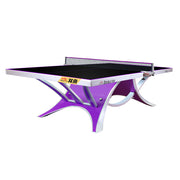 DOUBLE FISH VOLANT KING 2 25mm Purple&Black Pro Indoor Table Tennis/Ping Pong Table - Bats Ball Net ITTF Approve
