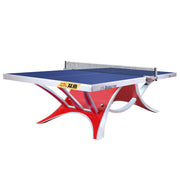 DOUBLE FISH VOLANT KING 2 25mm Red&Blue Pro Indoor Table Tennis/Ping Pong Table - Bats Ball Net ITTF Approve